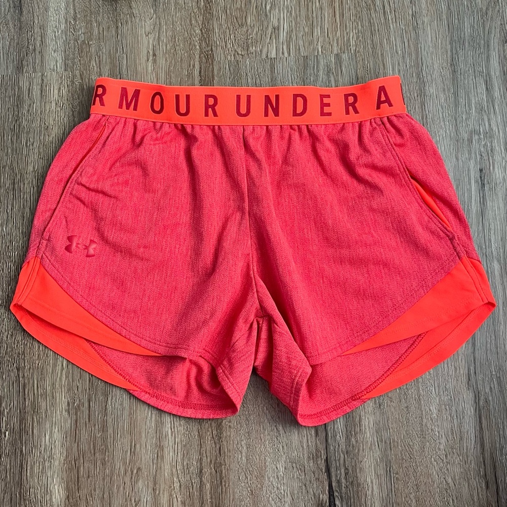 NWOT Under Armour Women’s Play Up 3.0 3” Shorts